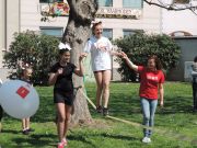 Bewegungstation Slacklines ©WAT