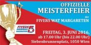 Fivers Meisterfeier ©© Fivers